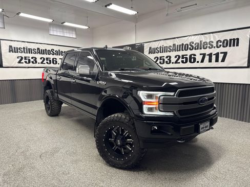 Used 2020 Ford F150 Platinum w/ Technology Package image 1
