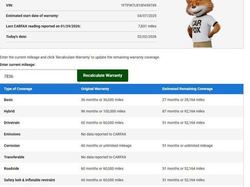 Used 2025 Ford F150 Platinum w/ FX4 Off-Road Package image 62