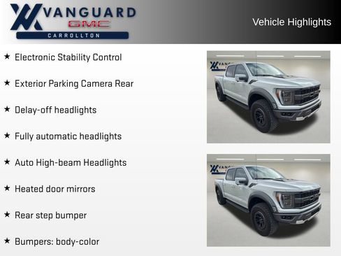 Used 2023 Ford F150 Raptor w/ Blue Interior Package image 11