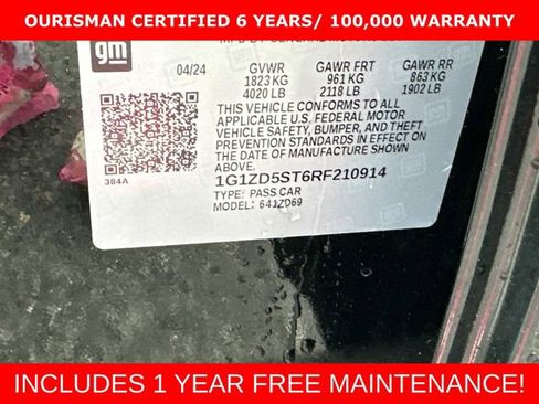 Used 2024 Chevrolet Malibu LT FWD image 30