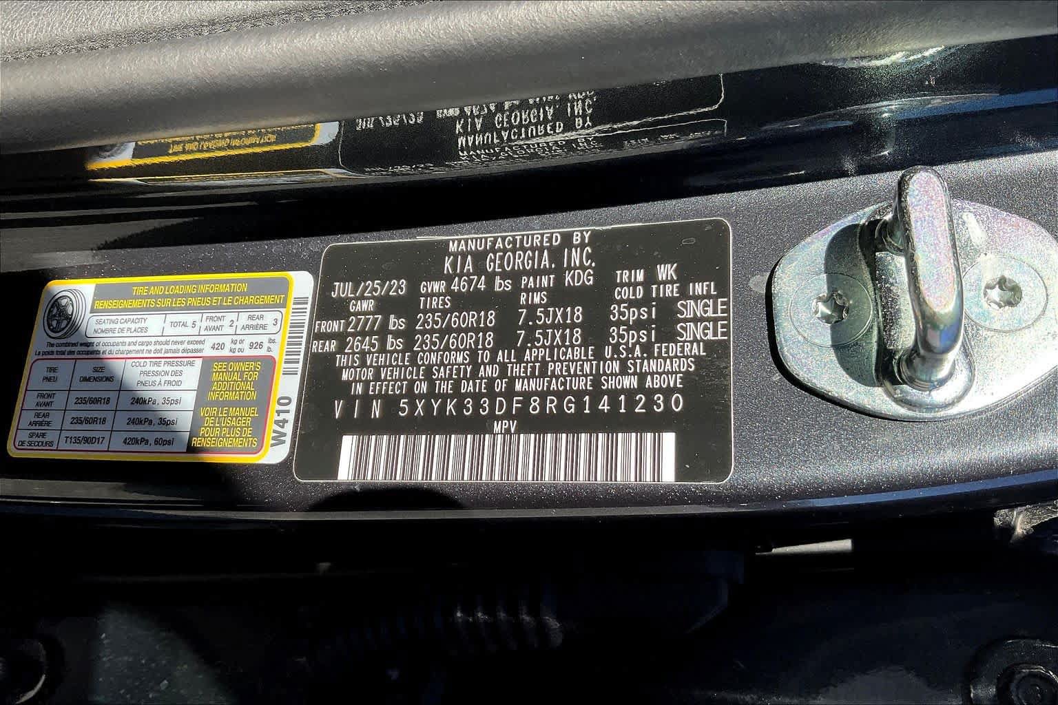 Used 2024 Kia Sportage EX FWD image 34
