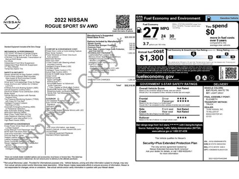 Used 2022 Nissan Rogue Sport SV w/ Technology Package image 2