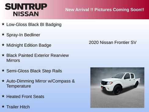 Used 2020 Nissan Frontier SV w/ Midnight Edition Floor Mats image 17