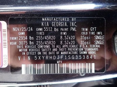 Certified 2025 Kia Sorento EX image 11