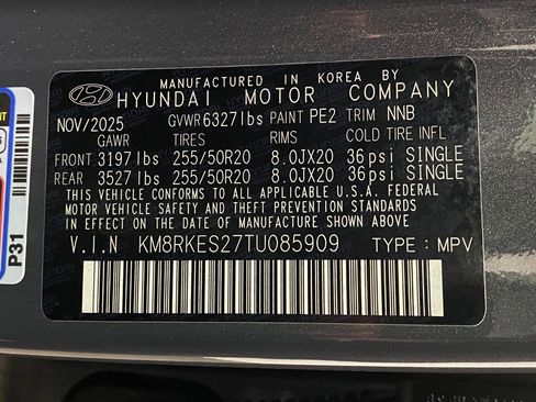 New 2026 Hyundai Palisade Limited AWD/4WD image 38