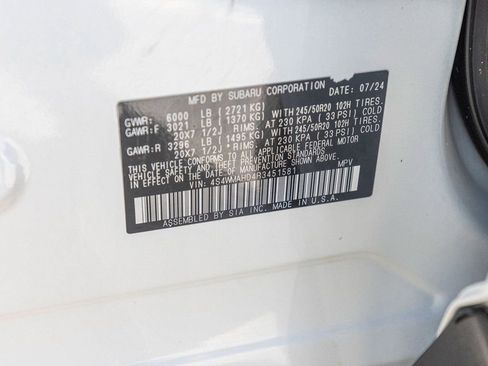 Used 2024 Subaru Ascent Onyx Edition w/ Popular Package Onyx image 15