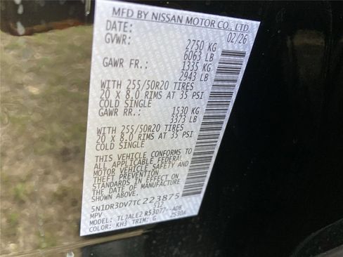 New 2026 Nissan Pathfinder Platinum image 32