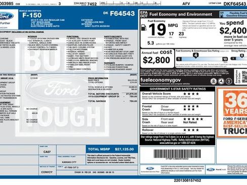 Used 2013 Ford F150 XL w/ Mid Equipment Group RWD image 2