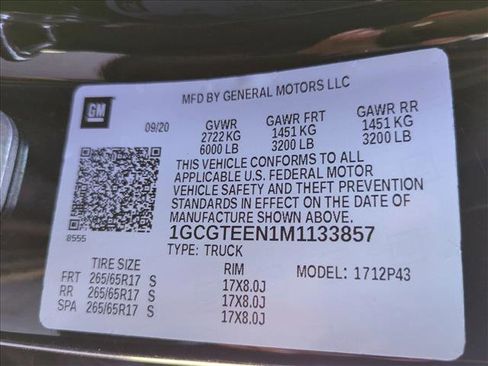 Used 2021 Chevrolet Colorado ZR2 image 25