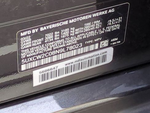 Certified 2022 BMW X7 xDrive40i w/ Premium Package AWD/4WD image 37