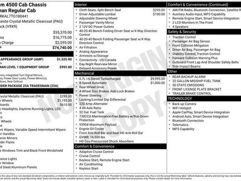 New 2026 RAM 4500 Tradesman w/ Chrome Appearance Group image 17