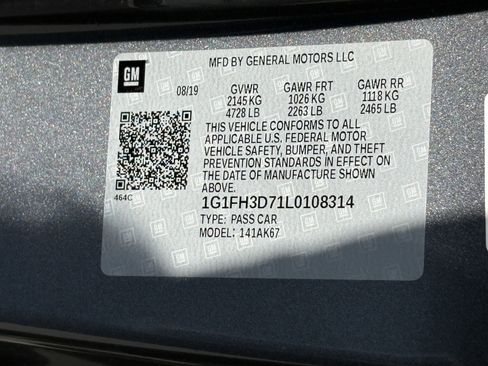 Used 2020 Chevrolet Camaro SS RWD image 24