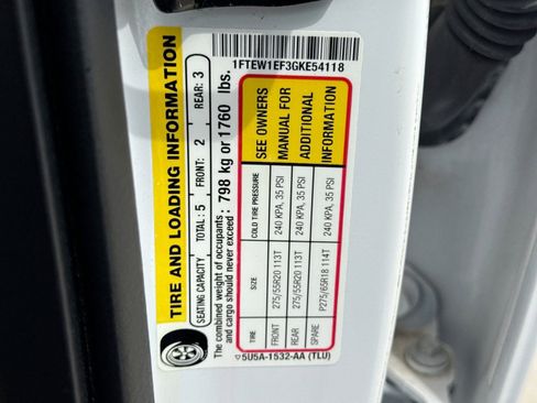 Used 2016 Ford F150 Lariat AWD/4WD image 20