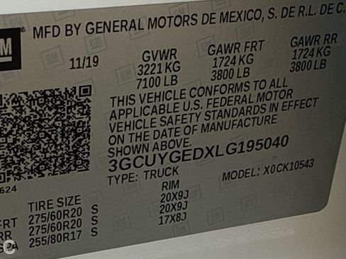 Used 2020 Chevrolet Silverado 1500 LTZ w/ LTZ Plus Package image 30