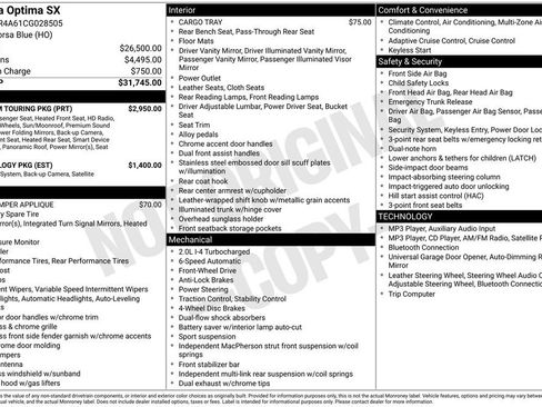 Used 2012 Kia Optima SX w/ Premium Touring Pkg FWD image 41