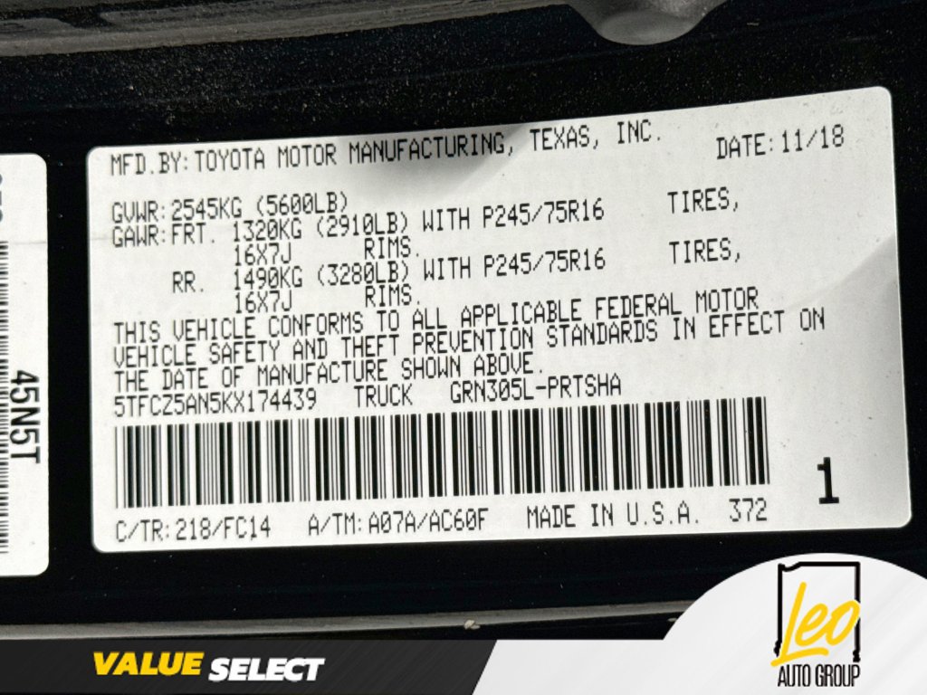 Used 2019 Toyota Tacoma SR5 AWD/4WD image 31
