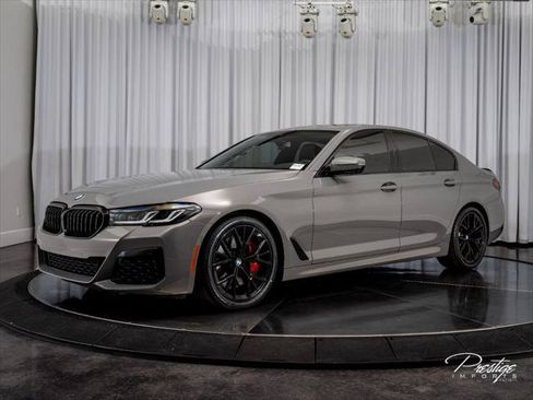 Used 2021 BMW M550i xDrive w/ Premium Package AWD/4WD image 5