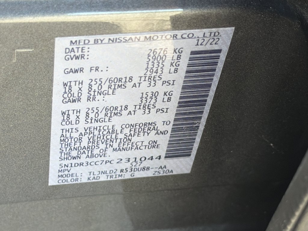 Used 2023 Nissan Pathfinder SL w/ Lighting Package (N92) AWD/4WD image 35