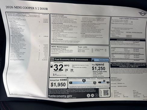 New 2026 MINI Cooper S FWD image 21