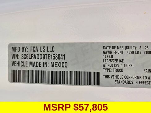 New 2026 RAM ProMaster 2500 w/ Advanced Safety Group FWD image 44