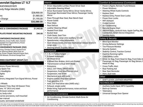 Used 2019 Chevrolet Equinox LT AWD/4WD image 12