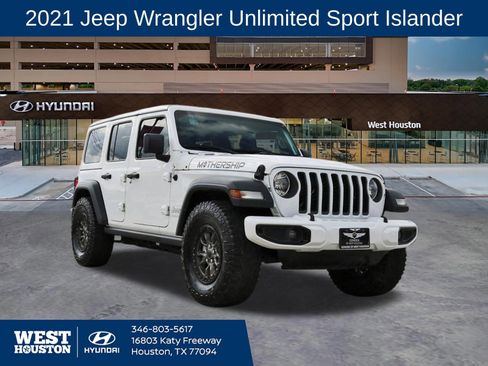 Used 2021 Jeep Wrangler Unlimited Sport AWD/4WD image 1
