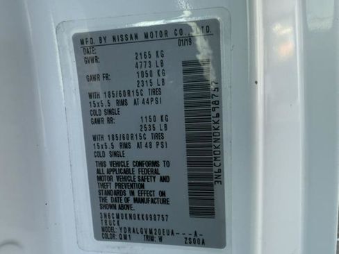 Used 2019 Nissan NV200 SV image 28