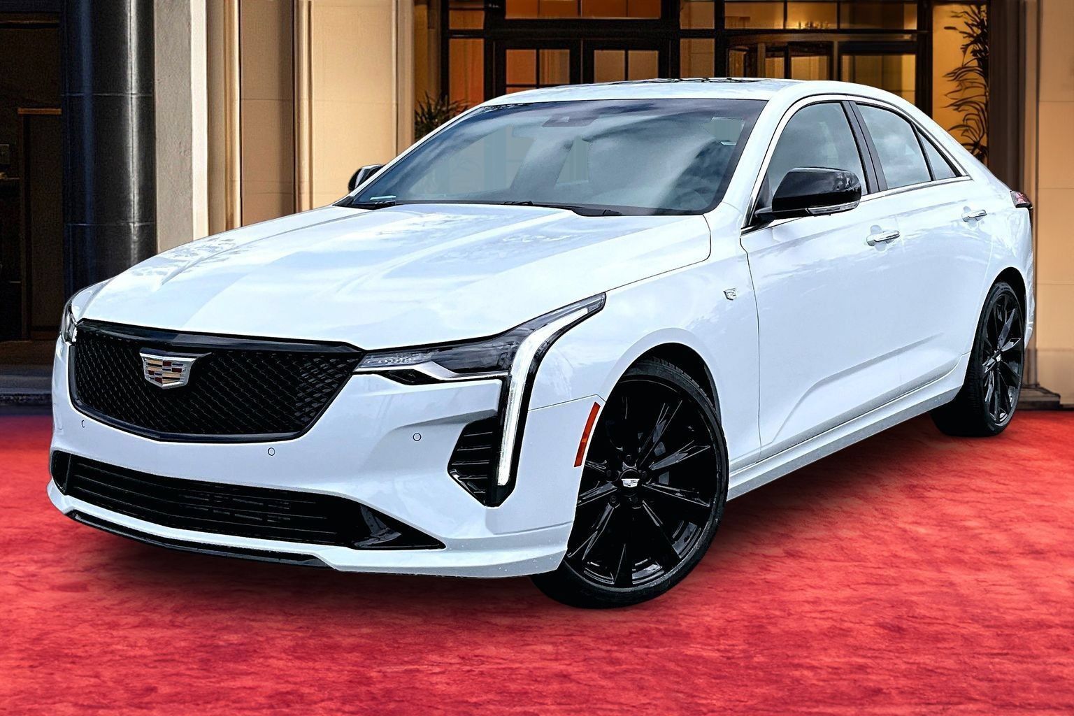 New 2026 Cadillac CT4 Premium Luxury w/ LPO, ONYX Package RWD image 1