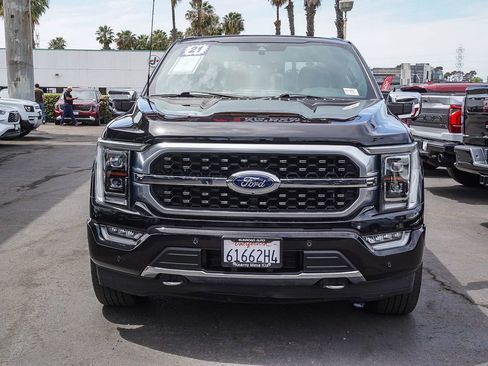 Used 2021 Ford F150 Platinum w/ Equipment Group 701A High AWD/4WD image 2