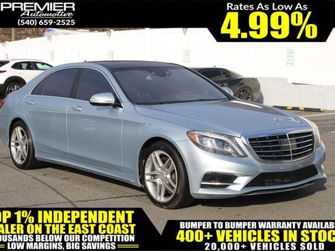 Used 2015 Mercedes-Benz S 550 4MATIC Sedan image 1