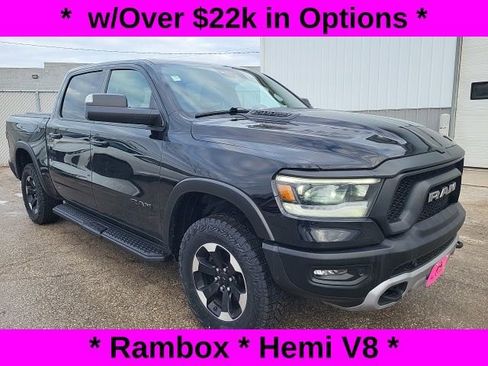 Used 2021 RAM 1500 Rebel w/ Leather & Sound Group image 1
