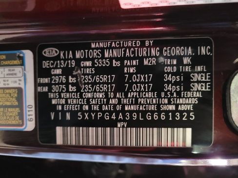 Used 2020 Kia Sorento LX w/ LX I4 Convenience Package FWD image 33