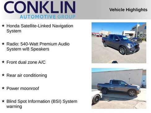 Used 2022 Honda Ridgeline RTL-E image 2