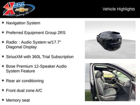 Certified 2026 Chevrolet Traverse RS AWD/4WD image 2