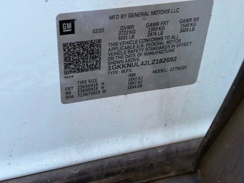 Used 2020 GMC Acadia SLT AWD/4WD image 10