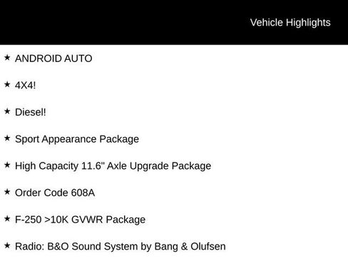 Used 2024 Ford F250 Lariat w/ Sport Appearance Package image 7