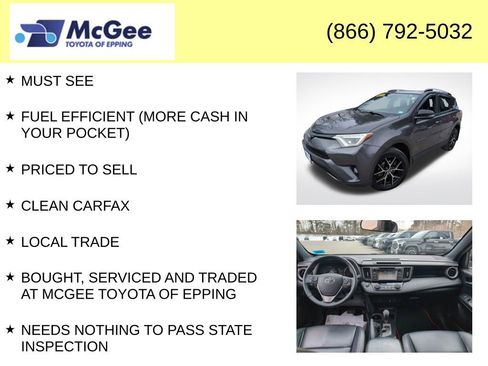 Used 2017 Toyota RAV4 SE image 4