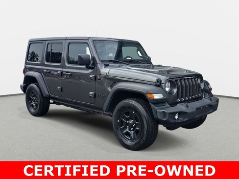 Used 2023 Jeep Wrangler Sport image 3