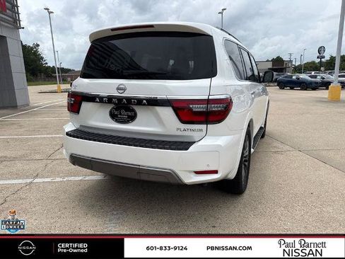 Certified 2024 Nissan Armada Platinum w/ Cargo Package RWD image 10