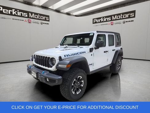 Used 2025 Jeep Wrangler Unlimited Rubicon 4xe w/ Safety Group AWD/4WD image 1