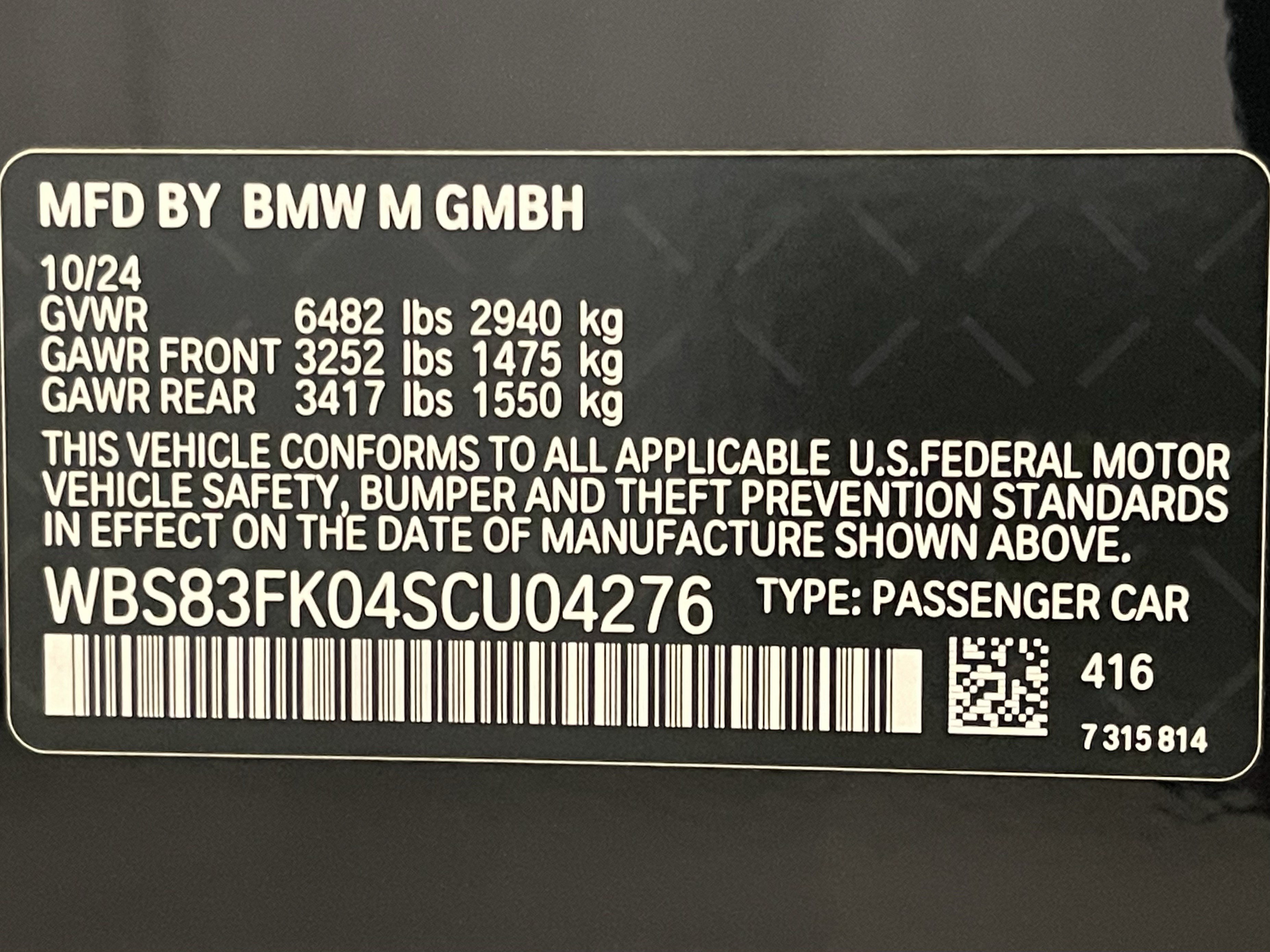 Certified 2025 BMW M5 w/ Executive Package AWD/4WD image 25