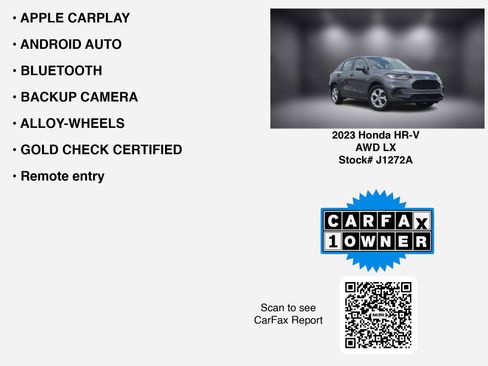 Used 2023 Honda HR-V LX image 7