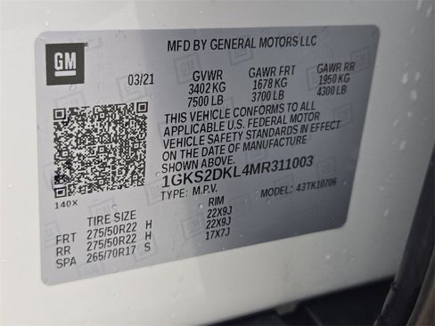 Used 2021 GMC Yukon Denali w/ Denali Premium Package image 35