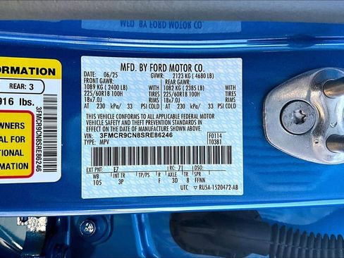 Certified 2025 Ford Bronco Sport Outer Banks w/ Outer Banks Tech Package+ image 33