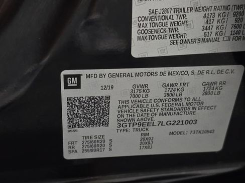 Used 2020 GMC Sierra 1500 AT4 w/ AT4 Premium Package AWD/4WD image 10