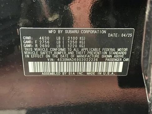 Used 2025 Subaru Legacy Premium AWD/4WD image 39