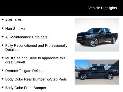 Used 2020 RAM 1500 Laramie w/ Sport Appearance Package image 26