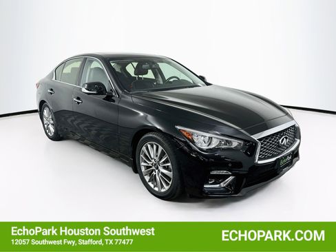 Used 2023 INFINITI Q50 Luxe w/ Cargo Package RWD image 1