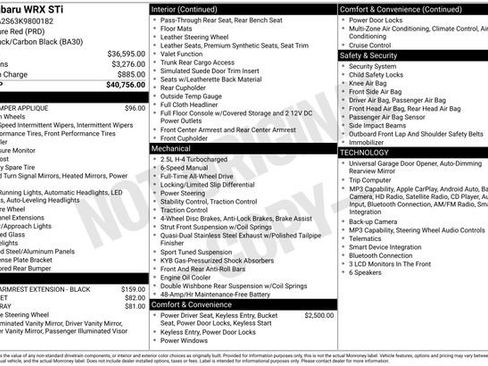 Used 2019 Subaru WRX STI image 5