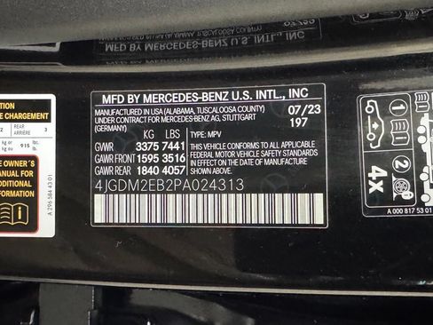 Used 2023 Mercedes-Benz EQS 450+ 4MATIC SUV image 11